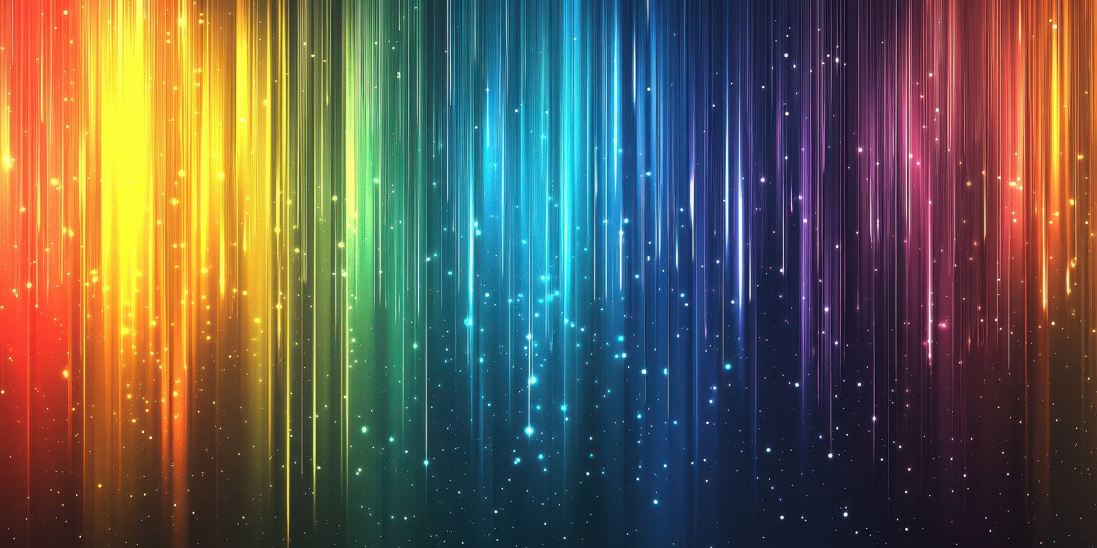 Colorful vertical lines with a glittering gradient create a vibrant abstract background that captivates the eyes and inspires creativity